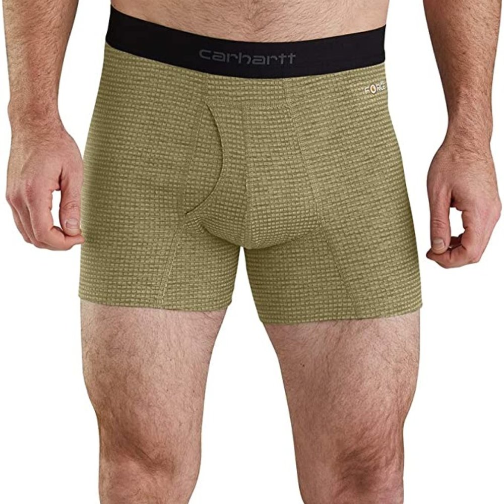 Carhartt Men's Base Force 5" Inseam Tech Boxer Brief